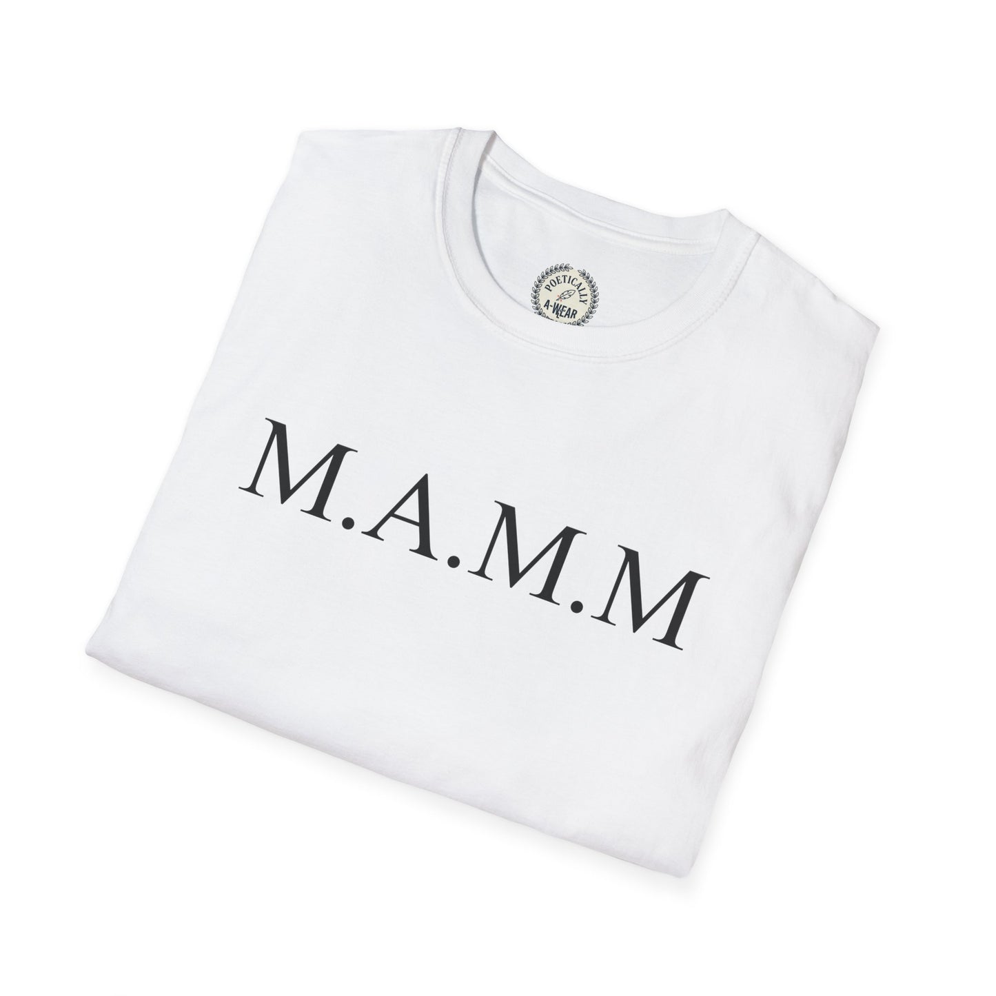 M.A.M.M. T-Shirt | Momento Amor Momento Mori text tee