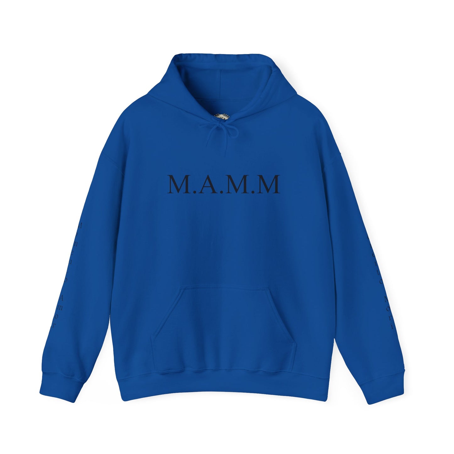 M.A.M.M. Hoodie – 'Momento Amor / Momento Mori' Minimal Quote Pullover