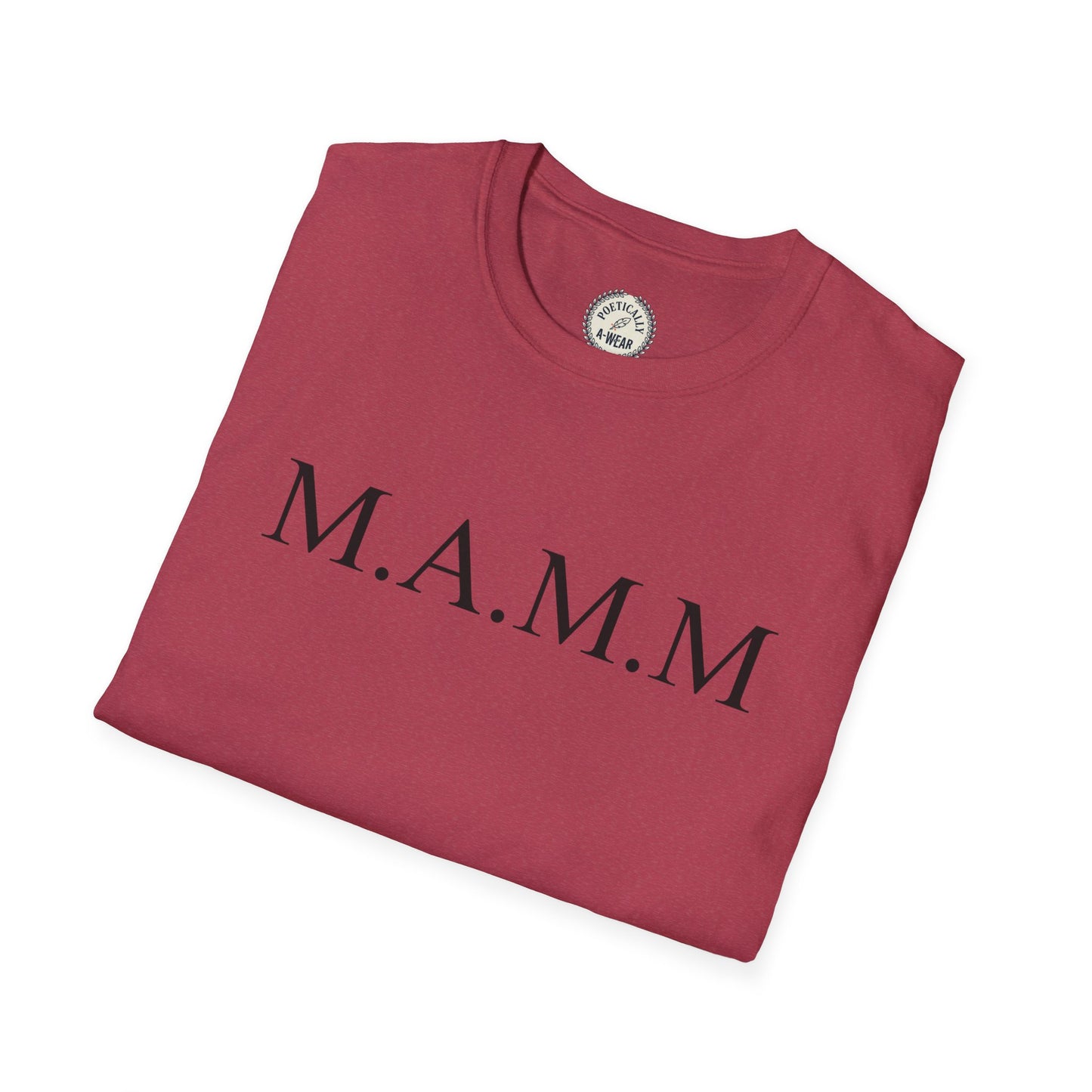 M.A.M.M. T-Shirt | Momento Amor Momento Mori text tee