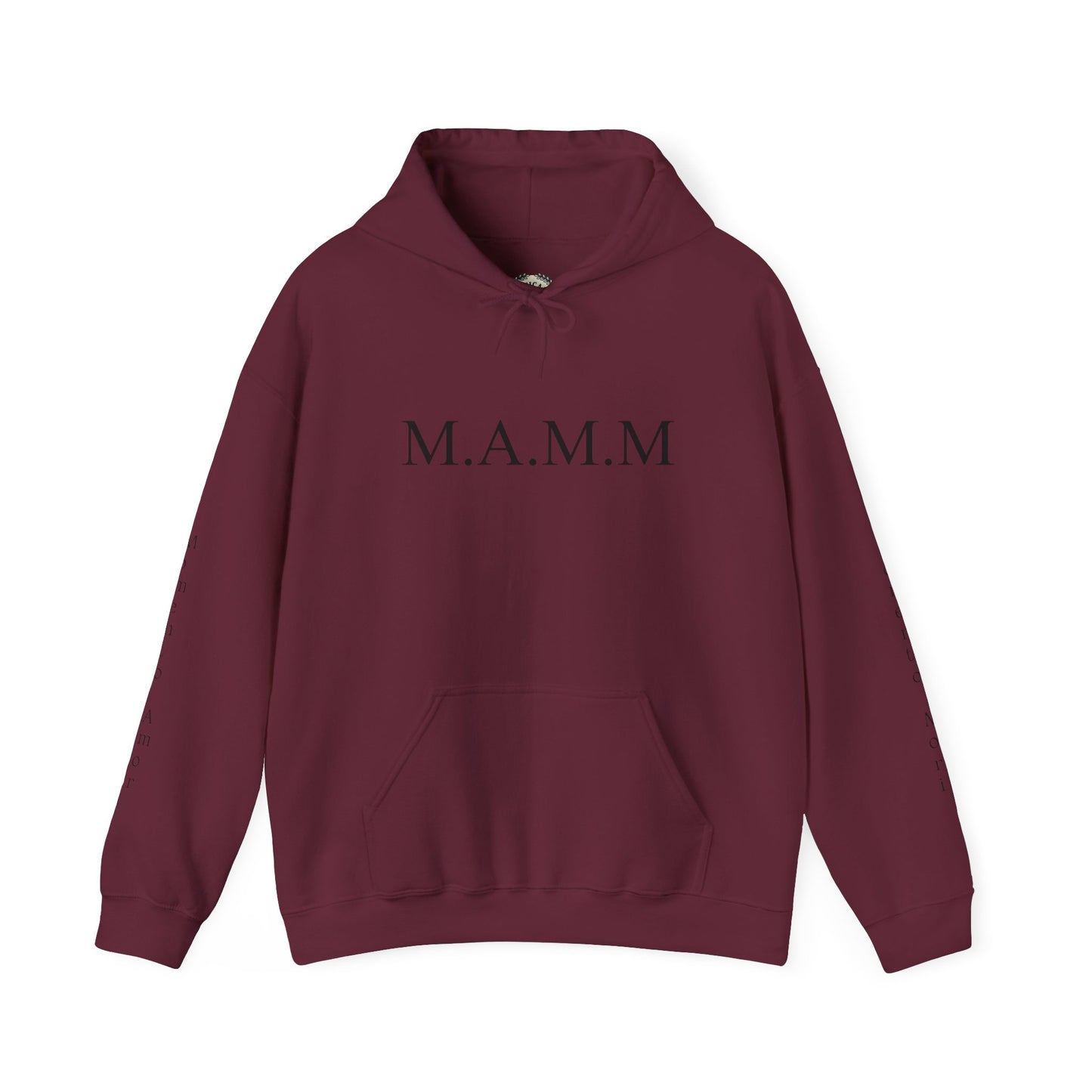 M.A.M.M. Hoodie – 'Momento Amor / Momento Mori' Minimal Quote Pullover