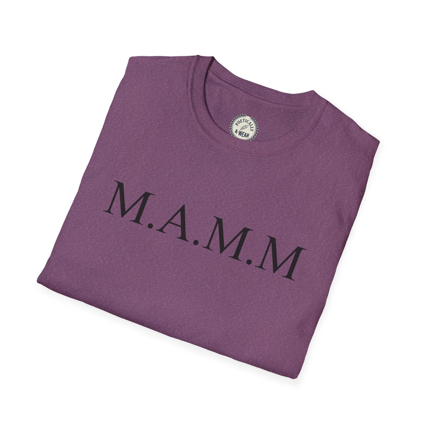 M.A.M.M. T-Shirt | Momento Amor Momento Mori text tee