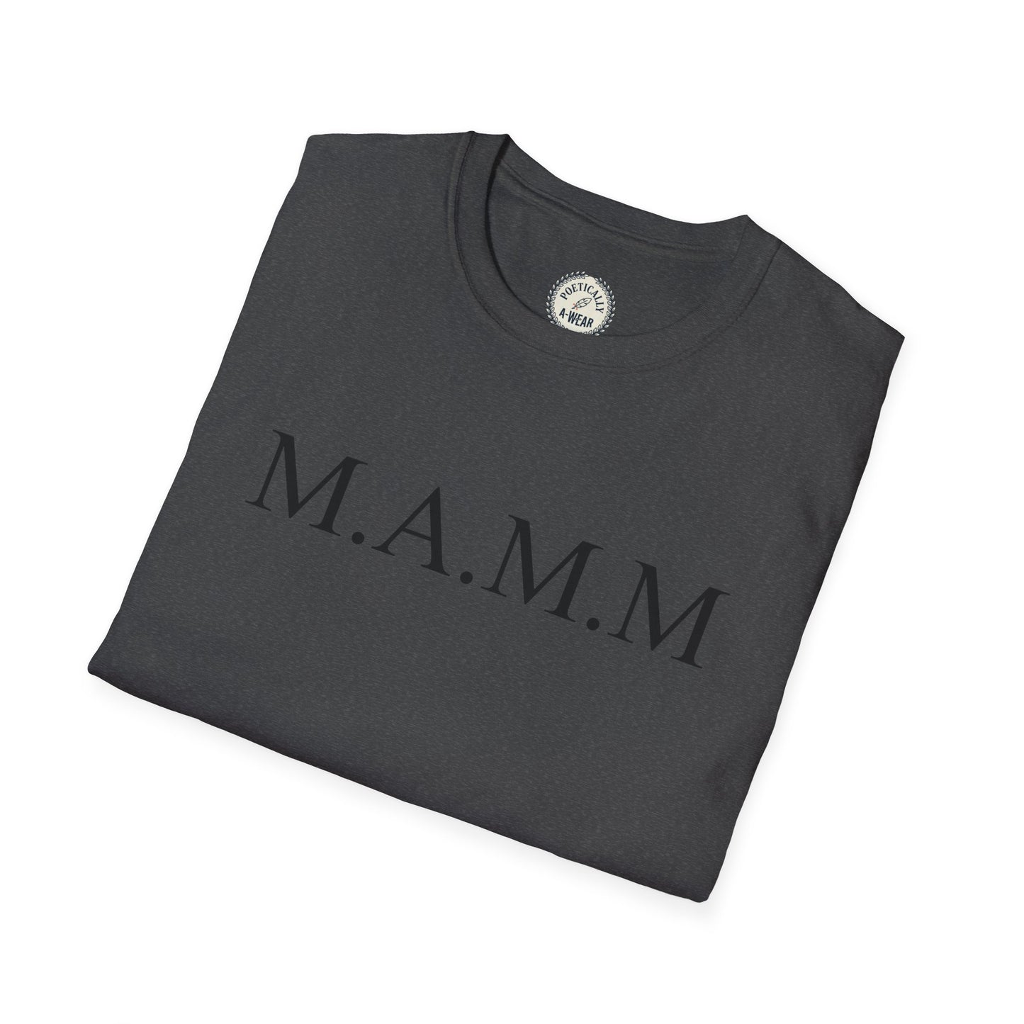 M.A.M.M. T-Shirt | Momento Amor Momento Mori text tee
